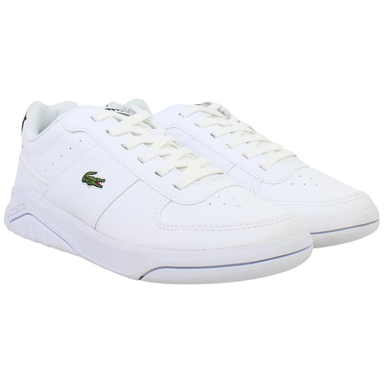 Lacoste Game Advance 0722 1 SUJ Kids White Trainers - Image 2
