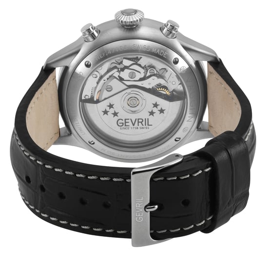 Gevril Vaughn Chronograph 47100 Swiss Automatic ETA 7750 Watch