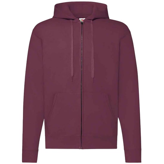 Fruit of the Loom Unisex Adult Classic Hoodie (Burgundy) - Image 1