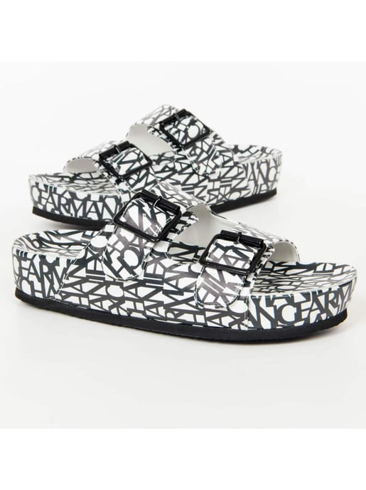 Claquette Armani Exchange BW Classic para mujer - Image 2