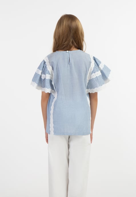 Dreimaster Blouse Girls - Image 4