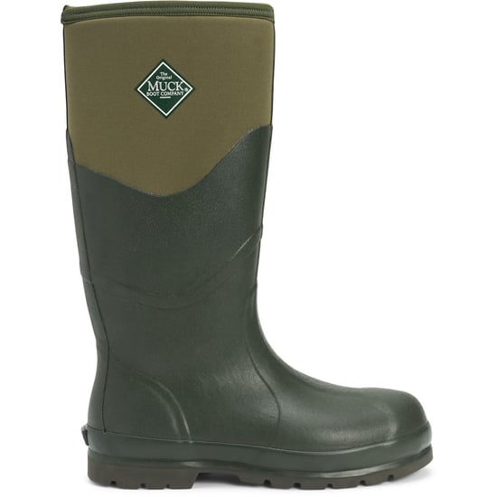 Muck Boots Chore 2K Rubber Moss Wellington Boots - Image 5