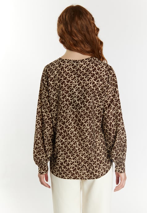Dreimaster women brown beige - Image 4