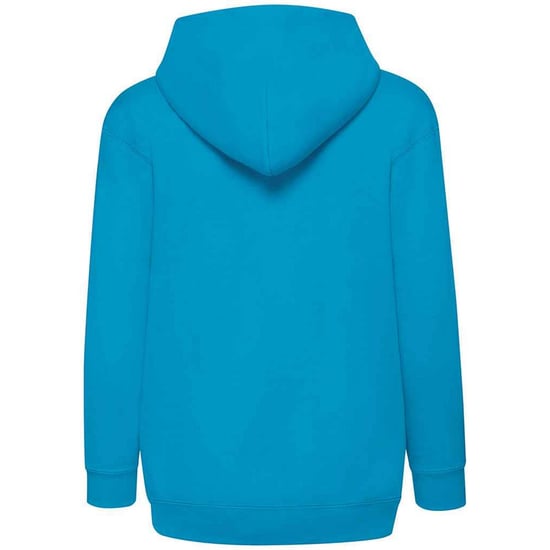 Fruit Of The Loom Childrens/Kids Hooded Sweatshirt (Azure) - Image 2