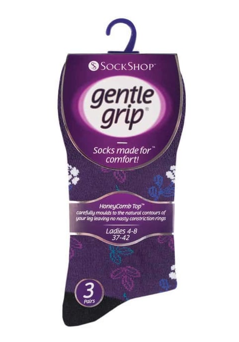 Gentle Grip - 6 Pares Calcetines No Elásticos Gentle Grip - GG138 - Image 2