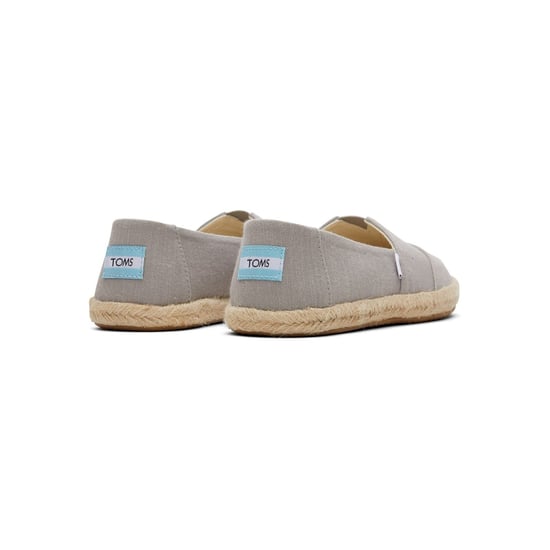 TOMS Alpargata Rope 100% Cotton Women's Drizzle Grey Espadrilles - Image 2