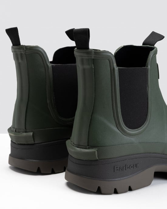Barbour Nimbus Chelsea Style Mens Wellingtons - Image 5