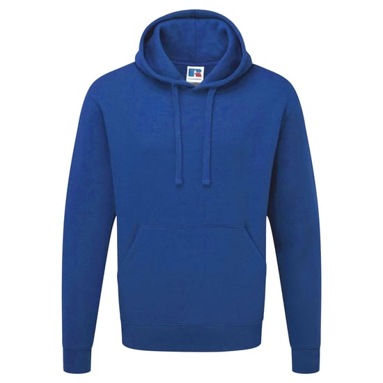 Russell Mens Authentic Hooded Sweatshirt / Hoodie (Bright Royal) - Image 1