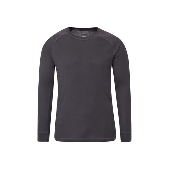 Mountain Warehouse Mens Talus Base Layer Top (Pack of 2) (Charcoal) - Image 4