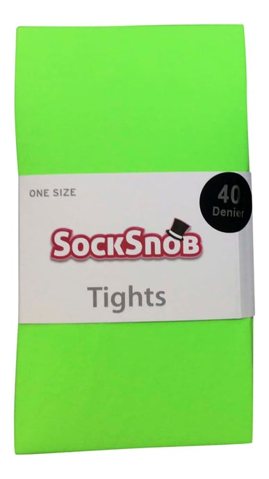 Sock Snob - Mallas opacas de color neón de 40 deniers para mujer - Image 2