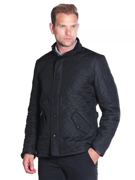 Barbour | Chaqueta acolchada para hombre - Negro - Image 1