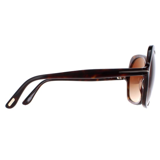 Tom Ford Butterfly Womens Dark Havana Brown Gradient Rosemin FT1013