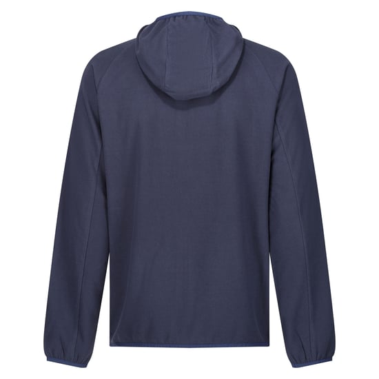 Regatta Mens Navigate Full Zip Fleece Jacket (Navy/French Blue) - Image 2