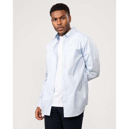 GANT Mens Regular Fit Long Sleeve Pinpoint Oxford Shirt
