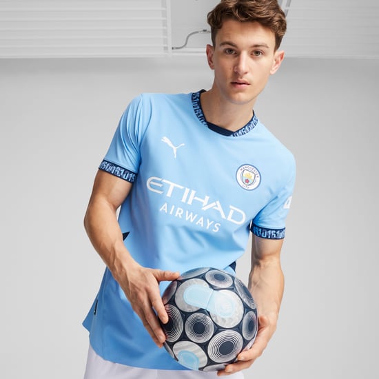 PUMA Mens Manchester City 24/25 Authentic Home Jersey - Image 3