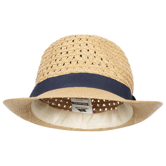 Trespass Womens/Ladies Trilby Straw Hat (Natural) - Image 1