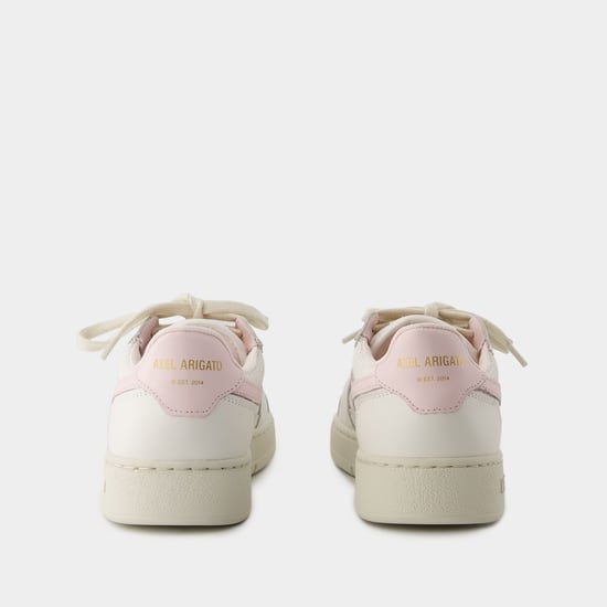 Dice Stripe Sneakers - Axel Arigato - Piel - Blanco/Rosa - Image 2