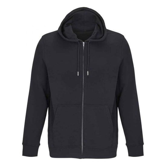 SOLS Unisex Adult Calipso Full Zip Hoodie (Black) - Image 1