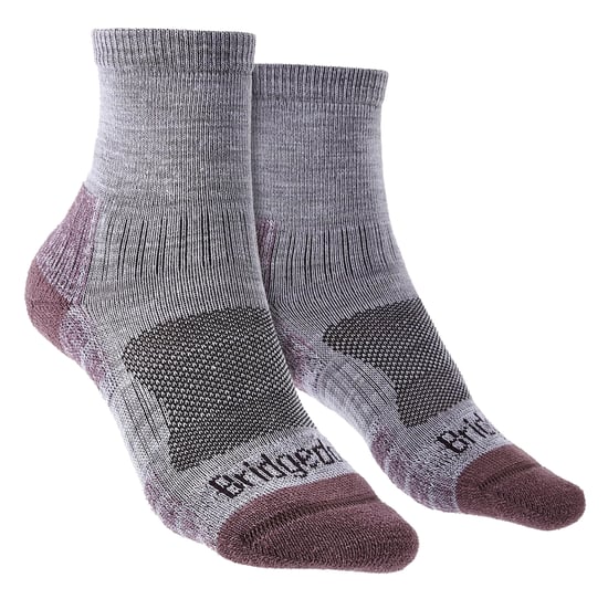 Bridgedale - Calcetines Merino Senderismo Mujer - Heather / Damson - Image 1