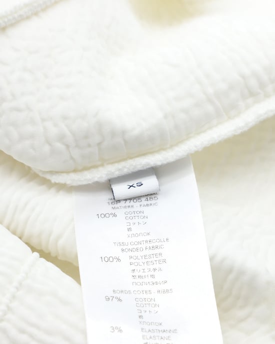 Givenchy Distressed Sweatshirt in White Cotton - Image 5