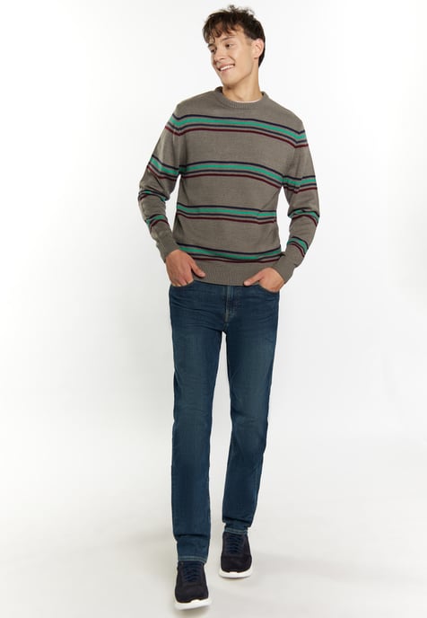 Mo Pullover Men light grey melange - Image 2