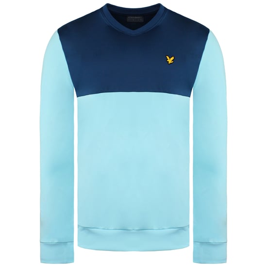 Suéter azul Lyle & Scott Golf Mens Blue - Image 1