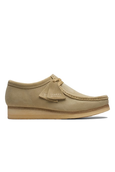 Clarks Originals Wallabee Shoe Maple Suede - Image 1