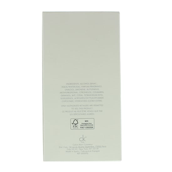 Calvin Klein CK One Eau de Toilette 200ml Spray Unisex - Image 2