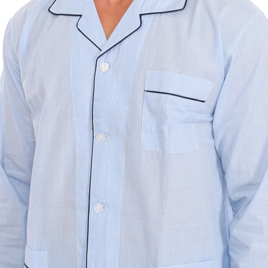 Men's Long Sleeve Shirt Pajamas KL30193