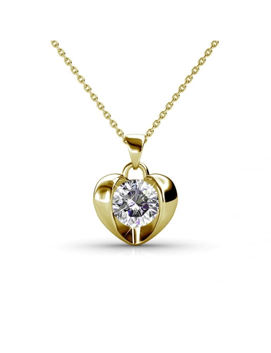 Colgantes Simply Love - Oro y Cristal - Image 1