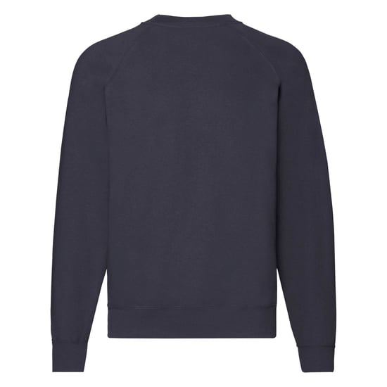 Fruit Of The Loom Mens Classic 80/20 Raglan Sweatshirt (Deep Navy) - Image 2