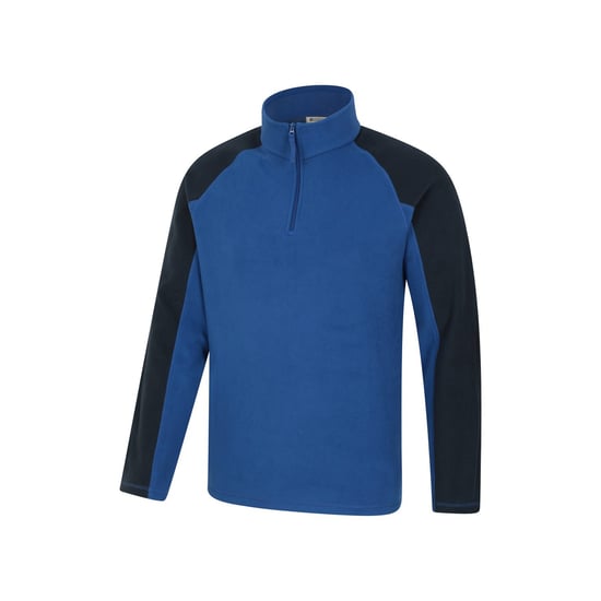 Mountain Warehouse Mens Ashbourne II Half Zip Fleece Top (Cobalt)