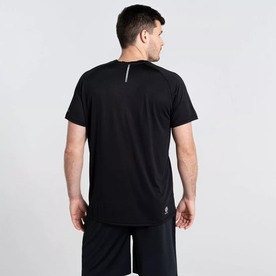 Dare 2B Mens Accelerate Lightweight T-Shirt (Black)