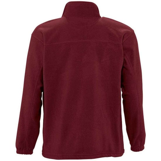 SOLS Unisex Adult North Fleece Jacket (Burgundy) - Image 2