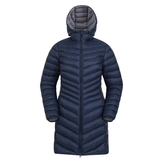 Mountain Warehouse Womens/Ladies Florence Long Padded Jacket (Navy) - Image 1