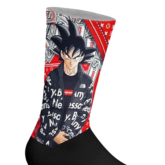 Unisex Elastic Printed Long Socks