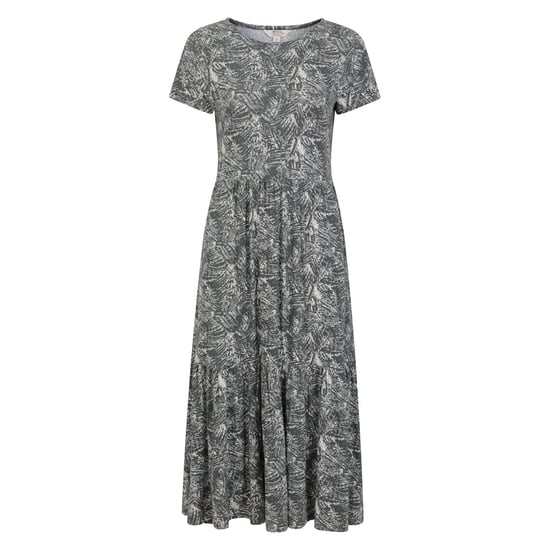 Mountain Warehouse Womens/Ladies Sardinia Tiered Dress (Khaki Green) - Image 1