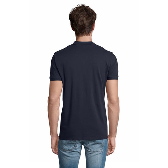 SOLS Mens Planet Polo Shirt (French Navy) - Image 2