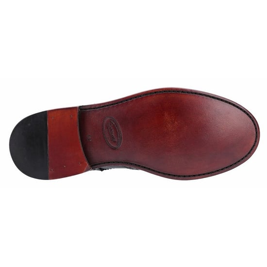 Cotwold Mens Siddington Leather Elasticated Dress Boot (Brown) - Image 4
