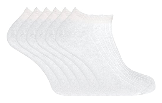 Womens Ankle 100% Cotton Socks | Calcetines de entrenamiento transpirables - Blanco - Image 1
