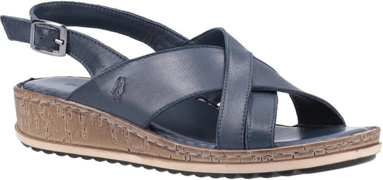 Hush Puppies Elena Cross Over Wedge Sandal Womens - Image 1