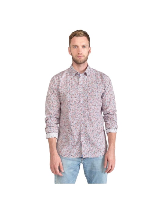 Camisa de hombre Le Temps Des Cerises Rodel con estampado floral - Image 2