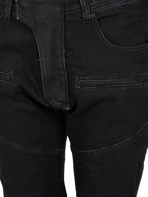Xagon Vaqueros Bikers del hombre negro - Image 3