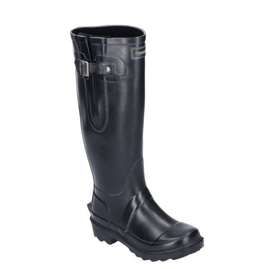 Cotswold Womens/Ladies Windsor Tall Wellington Boot (Black) - Image 1