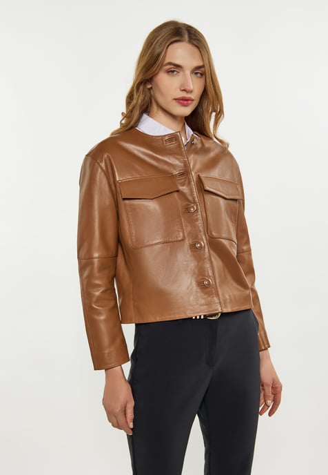 Dreimaster Jacket women camel - Image 3
