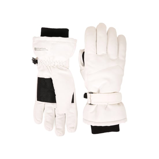 Mountain Warehouse Womens/Ladies Isotherm Waterproof Ski Gloves (White) - Image 5