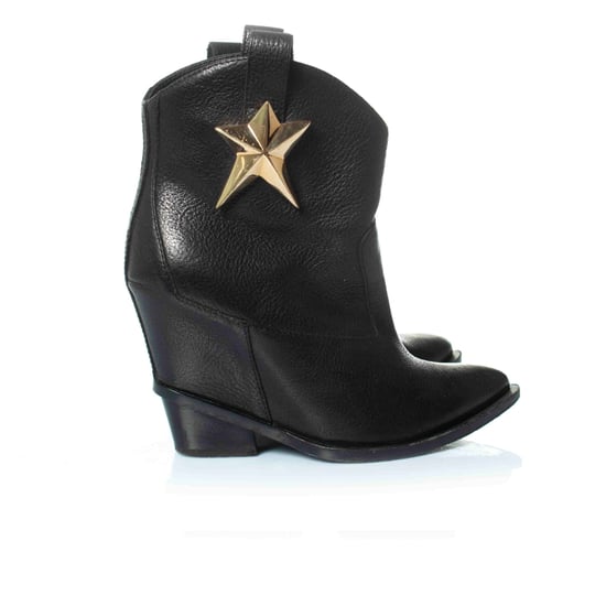 hidden platform wedge star boots - Image 5