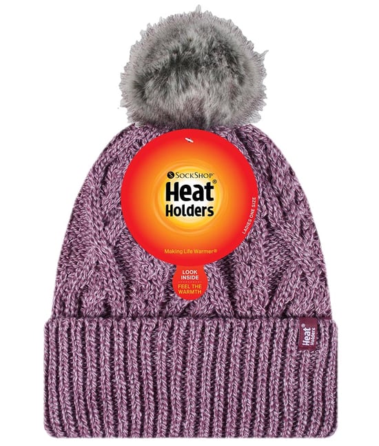 Gorro de mujer con puño de canalé y forro polar - Image 2