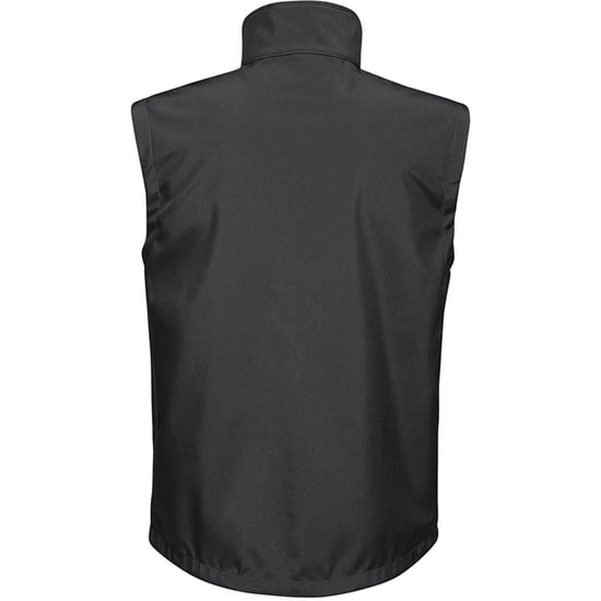 Regatta Mens Octagon II Printable Soft Shell Bodywarmer (Black/Black)