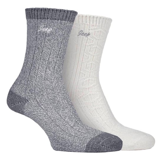 Jeep - 2 Pack Ladies Supersoft Hiking Boot Socks - Image 1